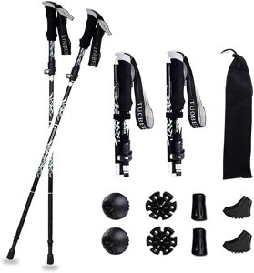 D.DOT �g���b�L���O�|�[�� 2�{�Z�b�g �A���~�� �܂肽���ݎ� �j�����p �y�� �ܒi���L�k�V���t�g �܂��� �L�k �����\ ���y�� 95-110cm �o�R �X�g�b�N �� �E�H�[�L���O �O���b�v ���s�⏕ ��