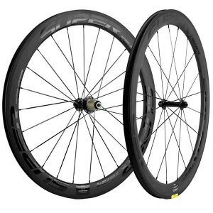 SUPERTEAM 50/25mm UCI ���F�z�C�[�� 700c �J�[�{���z�C�[���Z�b�g �`���[�u���X UD �}�b�g (�u���b�N)