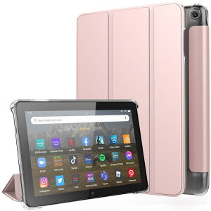 fire hd 8 P[X 2022/2020 TiMOVO Fire HD 8/Fire HD 8 Plus P[X 2022/2020 12/10 Jo[ X^hP[X ^ubgیP[X I[gX[v@\ ϏՌ h~ y