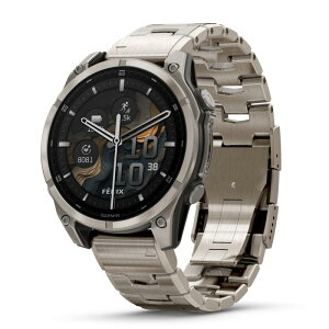 ガーミン(GARMIN) フラッグシップモデル fenix 8 Sapphire AMOLED 3サイズ展開(43mm/47mm/51mm) マルチスポーツGPSウォッチ【AMOLEDディスプレイ】 【ランニング・ゴルフ・登山・サイクリング等30種類以