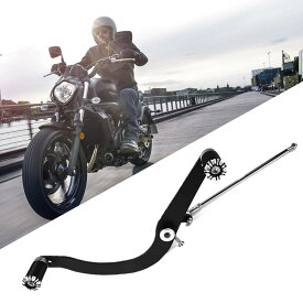 オートバイ CNC 調整可能なフロントおよびリアギアレバー ステップオンギアレバーエクステンション バイク用ブレーキ シフトペダル