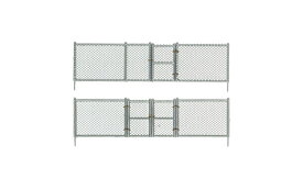 Chain Link Fence N Scale