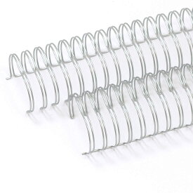 Set of 2 Double Ring Spiral Binders for Albums Notebooks Diaries or Calendars Ideal for Scrapbooking and Other Crafting Projects 3.81 cm 1.5 in 5 Colours