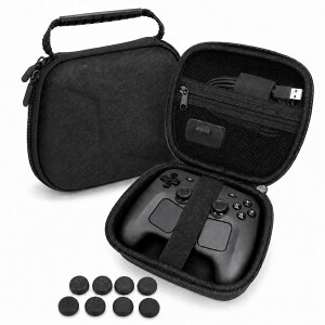 Steam Controller �Ή� ���[�P�[�X �n�[�h�P�[�X �T���O���b�v8�Z�b�g�t�� ���b�V���|�P�b�g�t�� �e���o���h�t�� �����^�уR���g���[���[���[ �P�[�u�� �������[�Ή� �u���b�N