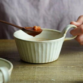 【月間優良ショップ受賞10回】スープカップ kinari 陶器 益子焼 スタッキング 生成り 日本製 わかさま陶芸 北欧風 電子レンジOK 食洗器OK