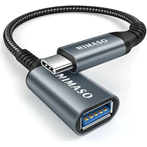 NIMASO USB C ϊ A_v^ (Type C - USB 3.0 X) 20CM OTG P[u ^CvC ϊRlN^[ (1{, O[)