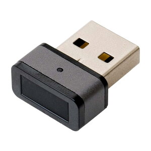 �~���V MCO Windows Hello�@�\�Ή� 0.15�b�u�ԔF�� USB�w��F�؃A�_�v�^ �u���b�N USE-FP01/BK