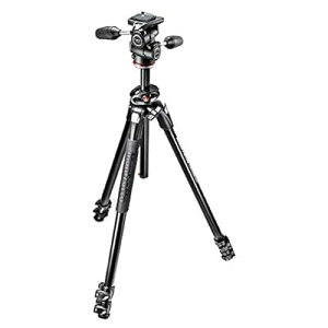 Manfrotto 三脚 290シリーズ DUAL アルミニウム 3段 3ウェイ雲台キット MK290DUA3-3W