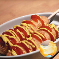 【賞味:2026-04-13】 クリスピチーズホットドッグ 80g×5本 / サクサク食感 伸びるチーズ もちもち 韓国…