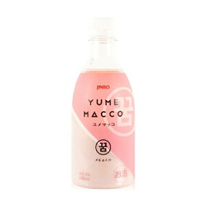 【マラソン限定ポイントUP!】【賞味:2025-11-09】JINRO ユメマッコ ピーチ 400ml×1本 / ジンロ YUMEMACCO マッコリ カジュアルマッコリ 韓美食アウトレット 訳あり