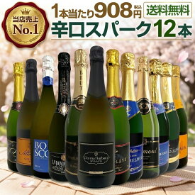 スパークリングワイン セット 辛口 ワインセット 泡 ワイン ギフト 箱 京橋ワイン 京橋わいん 12本 金賞 飲み比べ プレゼント 送料無料 白 イタリア スペイン フランス スプマンテ 第130弾 選び抜いたハイクオリティ泡ばかり12本セット