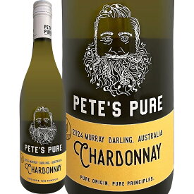 ピーツ・ピュア・オーストラリア・シャルドネ(最新ヴィンテージ) 白ワイン オーストラリア 750ml 辛口 Pete's Pure Australia Murray Darling マレー・ダーリング ニュー・サウス・ウェールズ シャルドネ主体 ブレンド(コロンバール・ピノ・グリージョ) コスパ