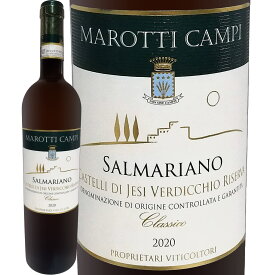 【12月月間セール対象商品】マロッティ・カンピ・ヴェルディッキオ・ディ・カステッリ・イエージ・クラシコ・リゼルヴァ・サルマリアーノ 2020 辛口白ワイン イタリア マルケ州 シュール・リー熟成 果実味 ミネラル バランス バニラ風味