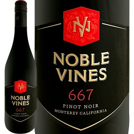 ノーブル・ヴァインズ・667・ピノ・ノワール　2022アメリカ　赤ワイン 750ml 辛口