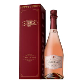 ドメーヌ・サン・ミシェル・ブリュット・ロゼ(箱入り) アメリカ ロゼスパークリングワイン 750ml ミディアムボディ 辛口 Box 瓶内2次発酵 伝統製法 ピノ・ノワール ピノ・ムニエ ワシントン州 コロンビア・ヴァレー ヤキマ・ヴァレー 完熟果実 ベリー系 ドライ 食事に合う