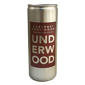 アンダーウッド・ワシントン・カベルネ・ソーヴィニョン(250ml缶入り) アメリカ 赤ワイン Underwood Washington 缶ワイン アルミ軽量ボトル ミニボトル 辛口 プレミアム缶ワイン ユニオン・ワイン・カンパニー ポートランド オレゴン カベルネ100% アルコール13.5%