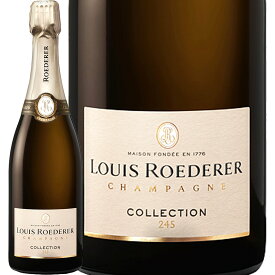 シャンパーニュ・ルイ・ロデレール・コレクション・245・ブリュット(箱入り) シャンパン 750ml 正規 BOX Louis Roederer 辛口 ノン・ミレジメ シャルドネ ピノ・ノワール ピノ・ムニエ リザーヴワイン パーペチュアル 3年熟成 有機栽培 ビオディナミ フランス ALC12% ギフト