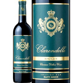 クラレンドル・ルージュ 2018 フランス 赤ワイン 750ml ミディアムボディ ボルドー メルロ カベルネ・ソーヴィニョン カベルネ・フラン ALC14% カシス ブラックチェリー 黒いベリー 果実味 リコリス ブラックペッパー スパイシー スミレ 甘草 余韻 深み 気品 ボトルデザイン