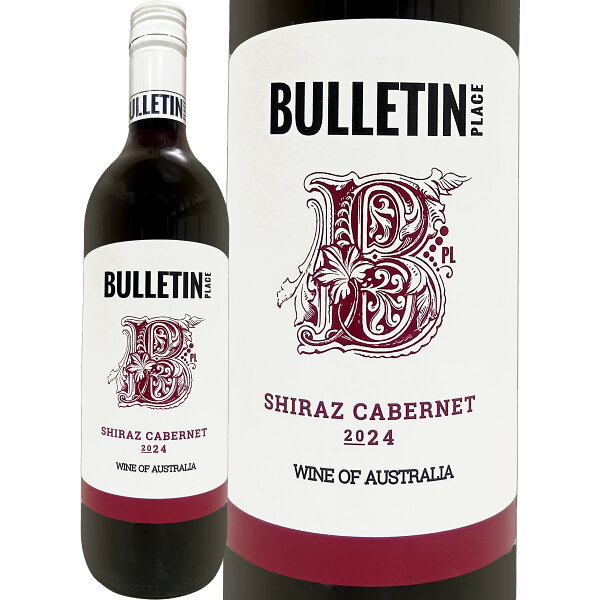 ピニカル・エステート・ブルテン・プレイス・オーストラリア・シラーズ・カベルネ2024 オーストラリア 赤ワイン 750ml 辛口 平均樹齢30年 シラーズ68% カベルネソーヴィニヨン18% デュリフ7% スクリューキャップ ミディアムボディ 果実味 ジューシー チェリー カシス
