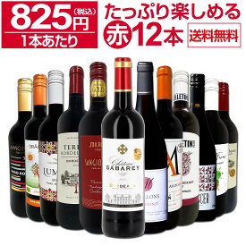 赤ワイン セット ワインセット 赤 ワイン ギフト 箱 京橋ワイン 京橋わいん 12本 750ml 飲み比べ プレゼント 送料無料 【 第84弾 1本あたり825円(税込) 採算度外視の大感謝 厳選赤ワイン12本セット 】