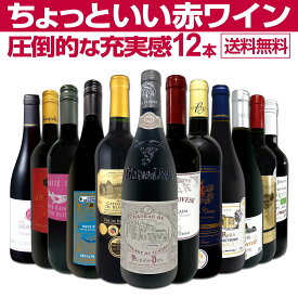 赤ワイン セット フルボディ セット ワインセット 赤 ワイン ギフト 箱 京橋ワイン 京橋わいん 12本 飲み比べ プレゼント 750ml 送料無料 【 第97弾 当店オススメばかりを厳選したちょっといい 赤ワイン 】