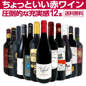 赤ワイン セット フルボディ セット ワインセット 赤 ワイン ギフト 箱 京橋ワイン 京橋わいん 12本 飲み比べ プレゼント 750ml 送料無料 【 第98弾 当店オススメばかりを厳選したちょっといい 赤ワイン 】