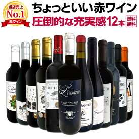 【送料無料】第102弾！当店オススメばかりを厳選したちょっといい赤ワイン12本セット！