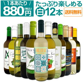 白ワイン セット ワインセット 白 ワイン ギフト 箱 京橋ワイン 京橋わいん 特選 12本 お歳暮 飲み比べ 詰め合わせ プレゼント 白ワイン 送料無料 第110弾 1本あたり880円(税込) 採算度外視の大感謝 厳選白ワイン
