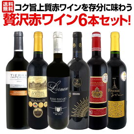 赤ワイン セット ワインセット 赤 ワイン ギフト 箱 京橋ワイン 京橋わいん 6本 飲み比べ 送料無料 第55弾 当店厳選 赤ワイン好きならこのセット 格別の美味しさ コク旨 上質 赤ワインを存分に味わう贅沢赤ワイン6本 飲み応えたっぷり 満足コク旨