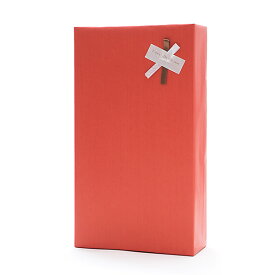 ギフトボックス（2本用）包装紙【赤】・のし可