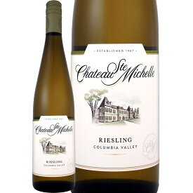 シャトー・サン・ミシェル・コロンビア・ヴァレー・リースリング ワシントン 白ワイン 750ml Chateau Ste. Michelle リースリング100% オフドライ 白桃 アプリコット 青りんご フルーティー ベストバイ ワイン・エンスージアスト コールド・クリーク ホース・ヘヴン・ヒルズ