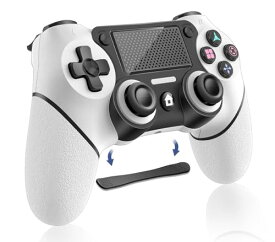 PS4コントローラー【2023年10月新登場】Onlyzoo ps4 コントローラー純正 マクロ機能 背面ボタン付き ゲームパット 1000mAh大容量Blue