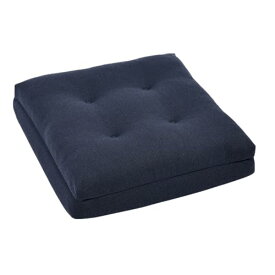 Baibu Home 座布団 クッション 低反発+高反発 椅子 クッション 厚め ざぶとん フロアクッション カバー洗える 床置き 42角 おしゃれ