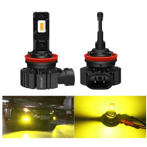 OPPLIGHT H11 LED tHOv  CG[ WF 3000K ԌΉ H16 H9 H8 p px 12V/24Vԗp LEDou Yz 2{[CtCeAX]