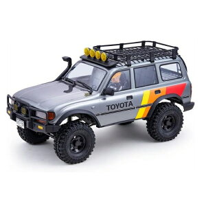 FMS 1:10 hN[U[LC80 RTRZbg Land Cruiser 80 WRN[[ 4WDl֋쓮 It[hJ[ 2.4GWRJ[ ԃf[CtCeAX]