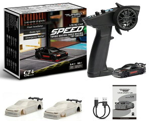 Turbo Racing C74 1:76WRJ[ ^[{[VO 1/76~jRCJ[ 40Aғ 2.4GHzZKF؍ς ᐧ u[LCg Ԃ RTRtZbg (C74ʏ)[CtCeAX]