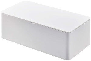 �R�����(Yamazaki) �W�t�� �e�B�b�V���P�[�X ���M�����[�T�C�Y �z���C�g �y�Ή��T�C�Y:���� ��W25×D12×H7cm�z �^���[ tower ��������h�~ �e�B�b�V���{�b�N�X 5720