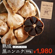 黒にんにく 訳あり 500g バラタイプ S Mサイズ 形不揃い 無添加 長期熟成 高級品種 青森県産 福地ホワイ…
