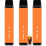 電子タバコ 使い捨て vape 7500回吸引可能 コーラ 3本 メンソール入り 大容量 爆煙 水蒸気タバコ 本体 メ…