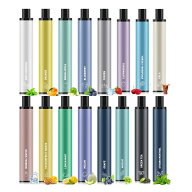 【全16風味選択可 】電子タバコ 使い捨て ベイプ 1500回吸引可能 ミントメンソール VAPE 爆煙 水蒸気タバ…