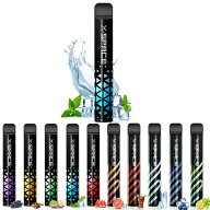 電子タバコ 使い捨てVAPE 水蒸気シーシャ ニコチン0 タール0 爆煙 フレーバースティック 禁煙グッズ 持ち…