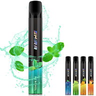 電子タバコ 使い捨て シーシャ VAPE ベイプ 1500回吸引可能 大容量 水蒸気たばこ コンパクト 持ち運び 禁…