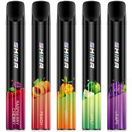 電子タバコ 使い捨て シーシャ 5風味セット 持ち運び VAPE ベイプ ポケットシーシャ 爆煙 水蒸気たばこ …