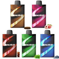 電子タバコ 使い捨て ベイプ 37,500回吸引 大容量 5風味 VAPE 爆煙 メンソール 持ち運び シーシャ ニコチ…
