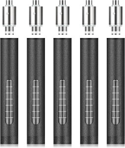 DBL プルームテック互換 アトマイザー 808ES 15点セット 交換用 コイル マウスピース付き カプセル装着可 液漏れ防止 空カートリッジ