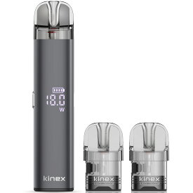 電子タバコ シーシャ vape リキッド注入式 本体 Type-C充電 繰り返し使用可能 LEDディスプレイ搭載 持ち運び 爆煙 節煙禁煙サポート エアフロー調節 出力調節 スターターキット リキッドチャージタイプ ニコチンなし タールなし （本体＋アトマイザー2本）