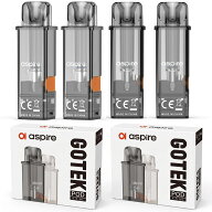 Aspire Gotek 交換用POD 空カートリッジ 0.6Ω 0.8Ω 電子タバコ Pro/X2/X3/Nano対応 2個入 4.5ml 大容量…