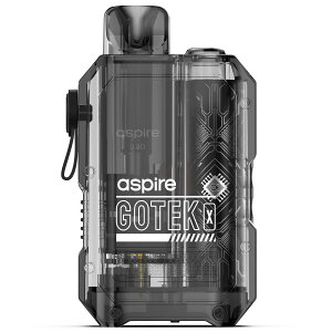 �d�q�^�o�R �X�^�[�^�[�L�b�g Aspire GOTEK X �A�X�p�C�A �S�[�e�b�N �G�b�N�X�p �j�R�`���Ȃ� ���L�b�h�Ȃ� 4.5ml ��e�� POD�^ VAPE �G�A�t���[���� �����^�ѕ֗� 0.8����J�[�g���b�W�t�� �u���b�N