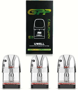 Uwell Caliburn GPP �J�[�g���b�W �����p �����pPod �x�C�v 3���� 3ml G5 G4 G3�V���[�Y Caliburn G4 PRO/G4 Mini/G3 PRO/KOKO/G3 Lite ���[�E�F�� �J���o�[�� �|�b�g �|�b�h �d�q�^�o�R vape 0.3�� 0.6�� 0.9�� 1.2�� pod�^