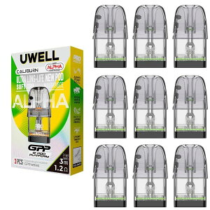 Uwell Caliburn GPP Alpha Pod �J�[�g���b�W �����pPOD 3ml 3���� �A���t�@ �d�q�^�o�R vape Caliburn G5 / G4 / G3 �J���o�[���V���[�Y ������ �J���o�[�� �|�b�g �|�b�g ���[�E�F�� �J���o�[�� gpp �A���t�@